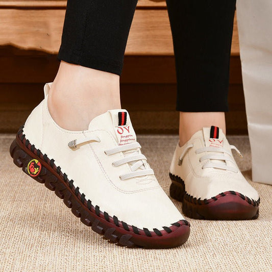 NIVANOO | Mocassins Confort en Cuir Souple