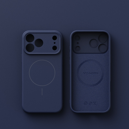 SkinEase Silicone Case – MagSafe Ready with Soft-Touch Comfort