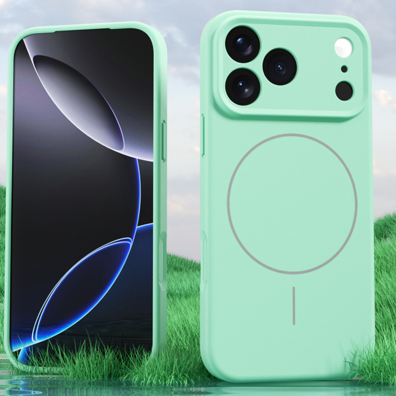 SkinEase Silicone Case – MagSafe Ready with Soft-Touch Comfort