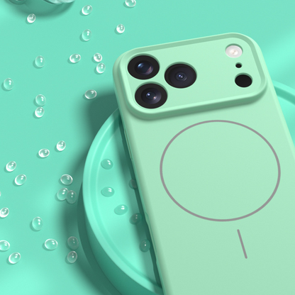 SkinEase Silicone Case – MagSafe Ready with Soft-Touch Comfort