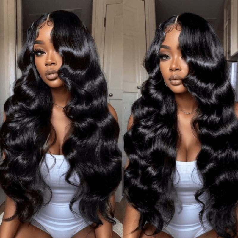 26Inch 180% Density Body Wave Lace Frontal Wig Upgrade Invisi Drawstring Glueless Wigs Flash Sale