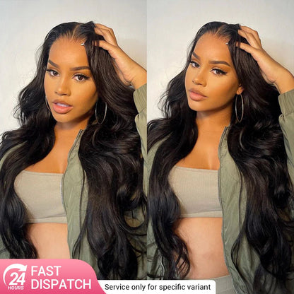 26Inch 180% Density Body Wave Lace Frontal Wig Upgrade Invisi Drawstring Glueless Wigs Flash Sale