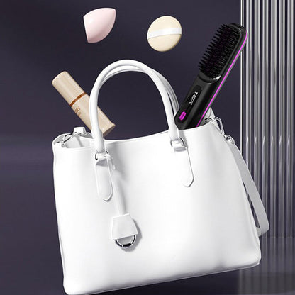 🔥Summer Hot Sale 40% Off🔥Wireless Ceramic Heating Hair Straightening Comb